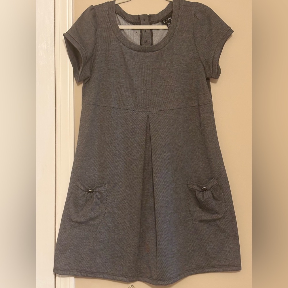 Enfocus Studio Black and White Striped Dress